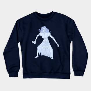 Ghost Lady La Chancla Crewneck Sweatshirt